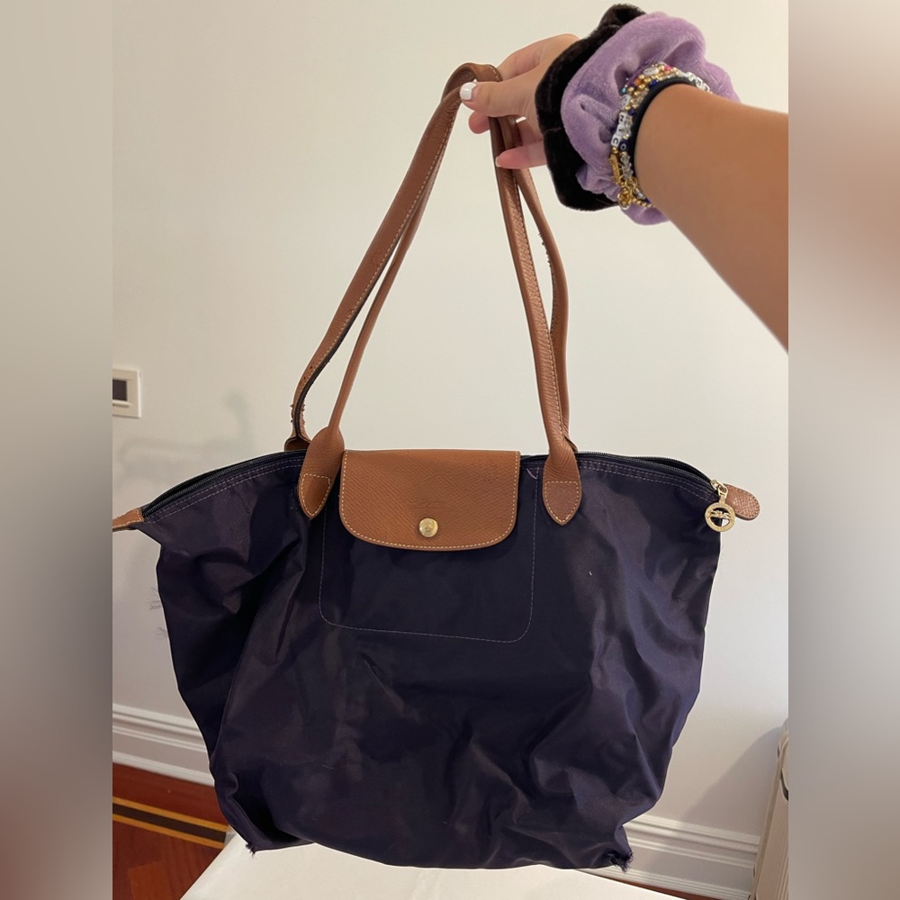 Purple Longchamp Bag